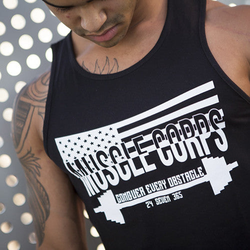 Men's Tank [Muscle Corps] - Conquer Every Obstacle