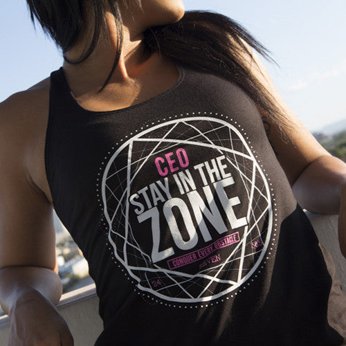 Women's Tank [Stay In The Zone] - Conquer Every Obstacle